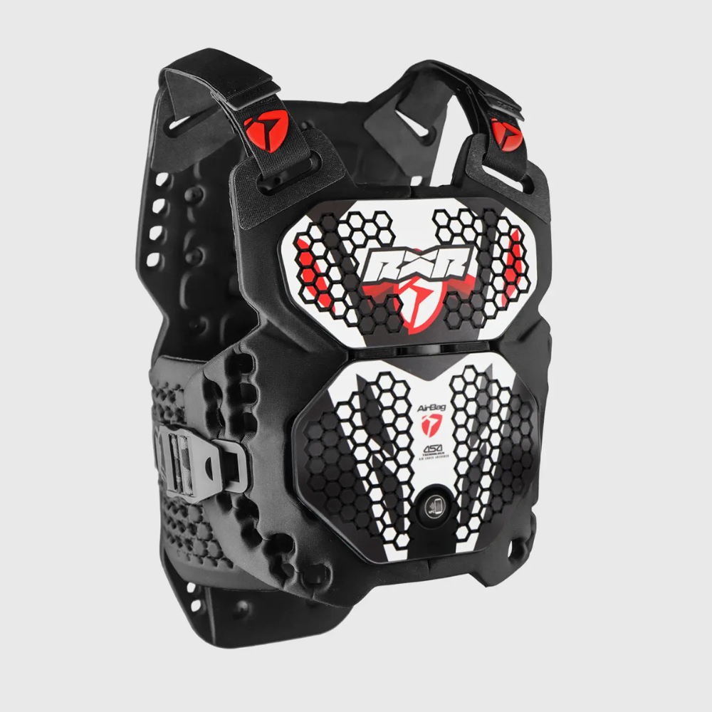 RXR Pro2 Dirt Bike Body Armor in Race Red