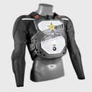 RXR Rpro mx air cushion chest protector on Body