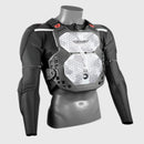 RXR Rpro mx air cushion chest protector on body