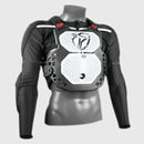 RXR Rpro mx air cushion chest protector on body