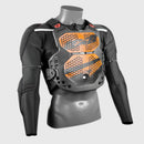 RXR Rpro mx air cushion chest protector on body